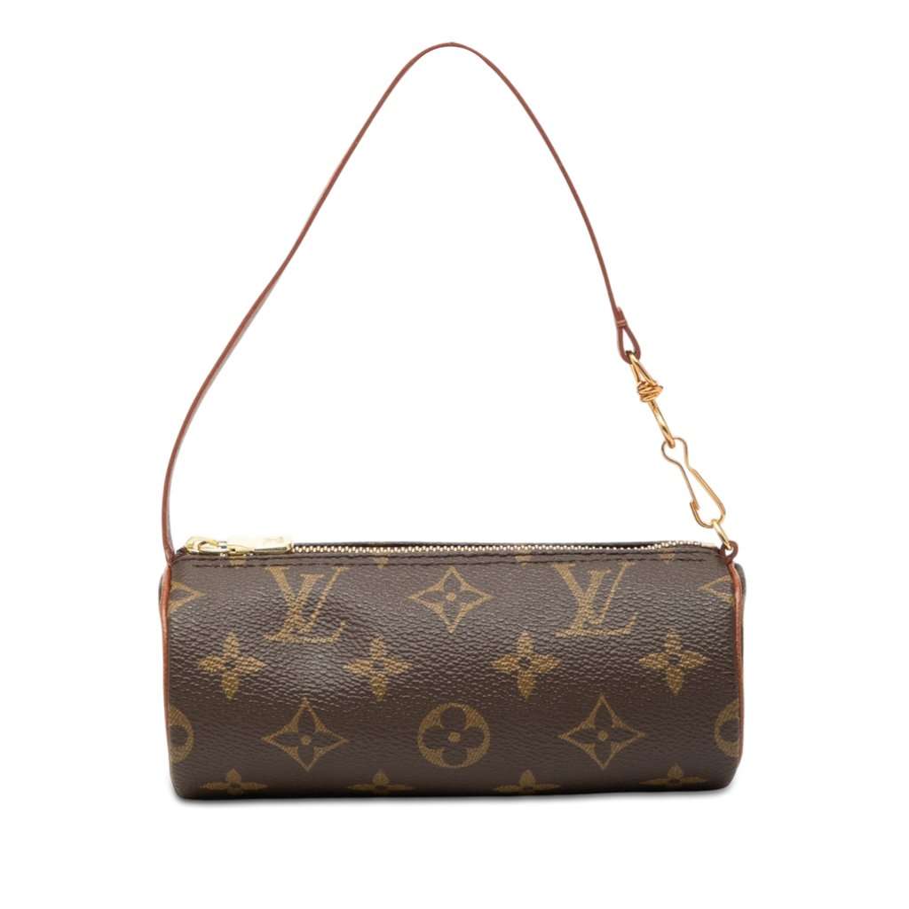 Louis Vuitton Monogram Papillon Pochette Brown Very good condition - Front View
