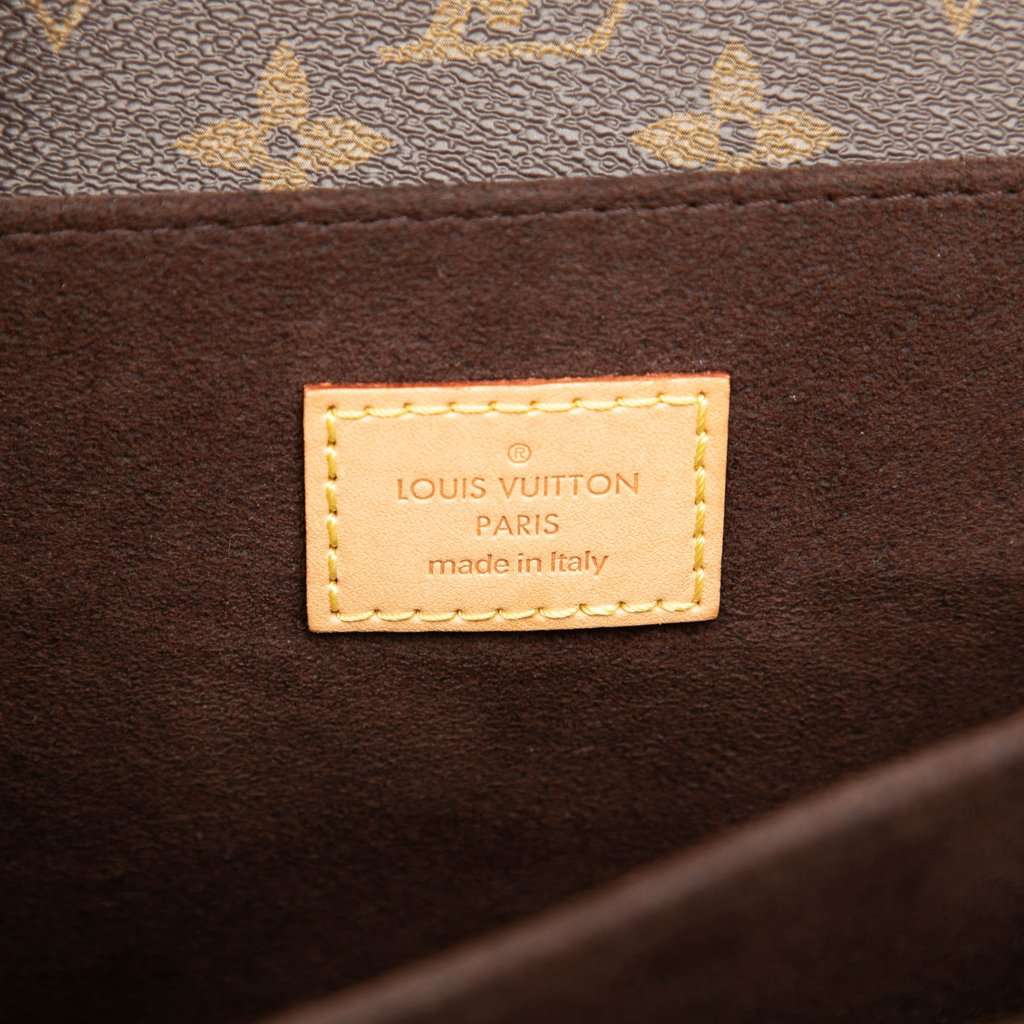 Louis Vuitton Monogram Pochette Metis Brown Very good condition - Box View