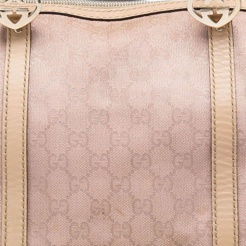 Gucci GG Metallic Canvas Lovely Tote Pink Very good - Box View