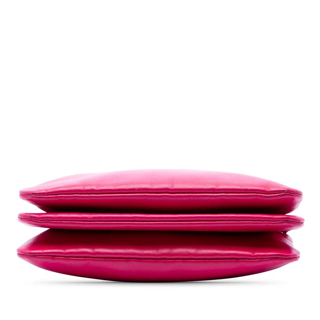 Celine Small Lambskin Trio Crossbody Pink Leather Very good - Inside View