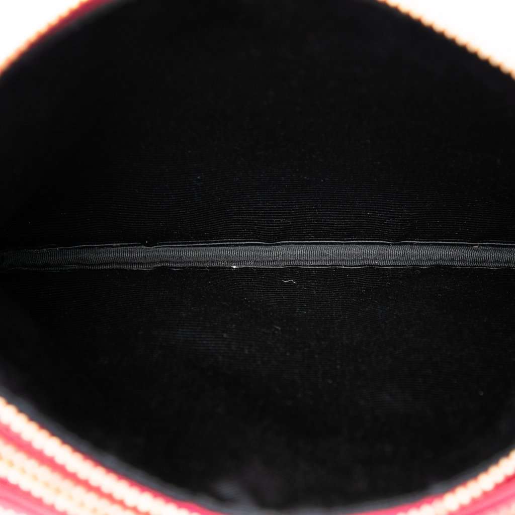 Celine Small Lambskin Trio Crossbody Pink Leather Very good - Model View