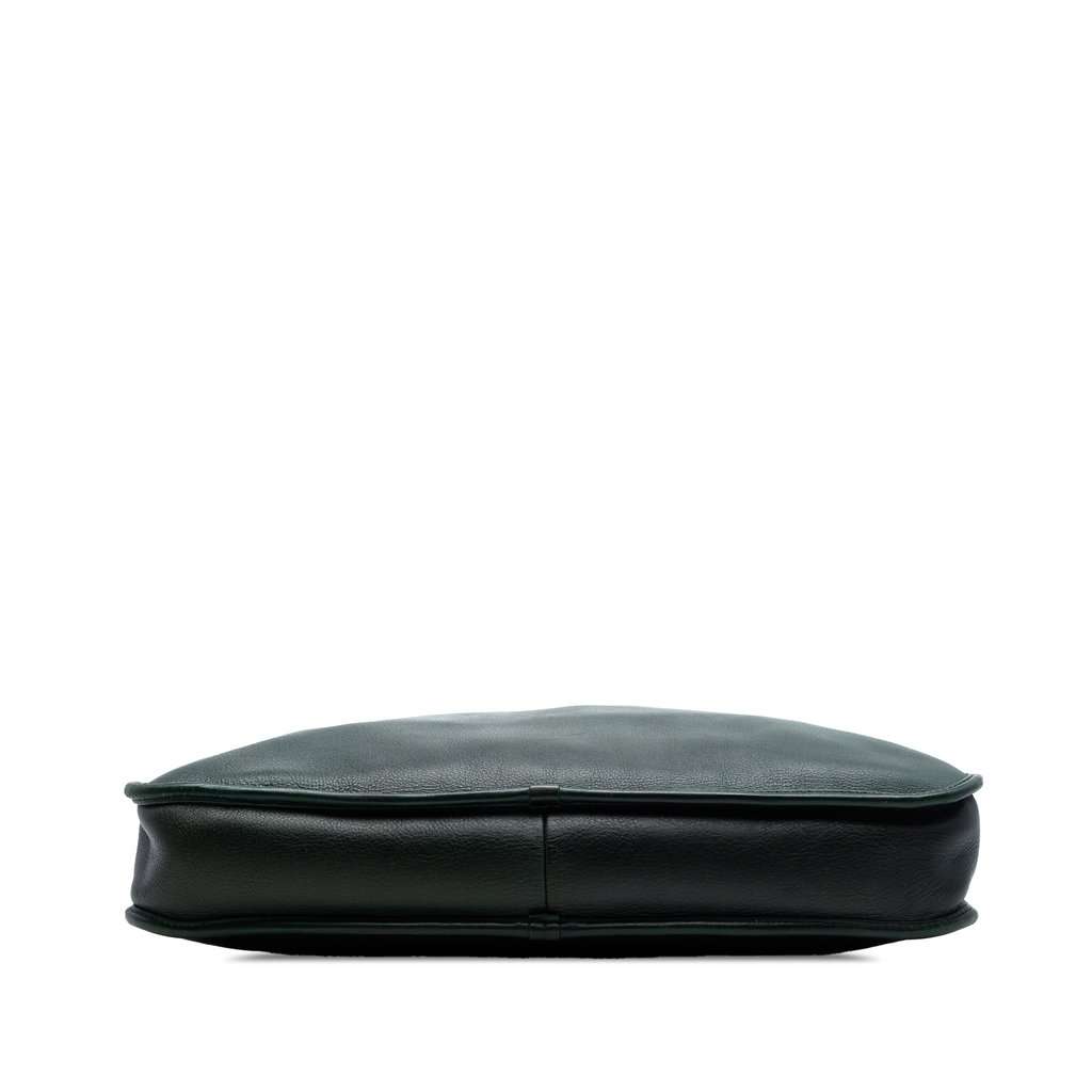 Loewe Leather Anagram Toledo Briefcase Green Leather Very good - Inside View