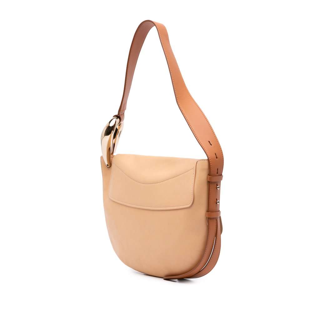 Chloé Leather Kiss Hobo Beige Leather Very good condition - Back View