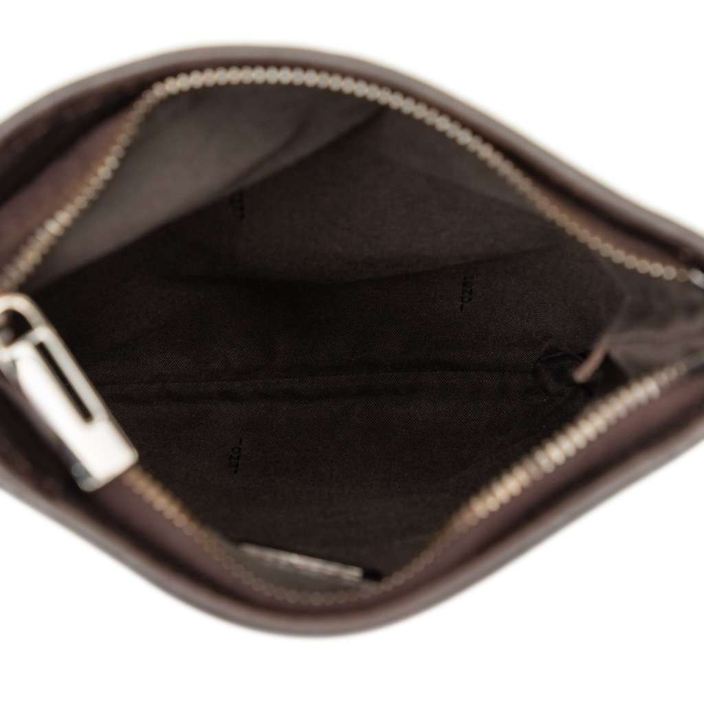 Fendi Zucchino Canvas Crossbody Brown Very good - Model View