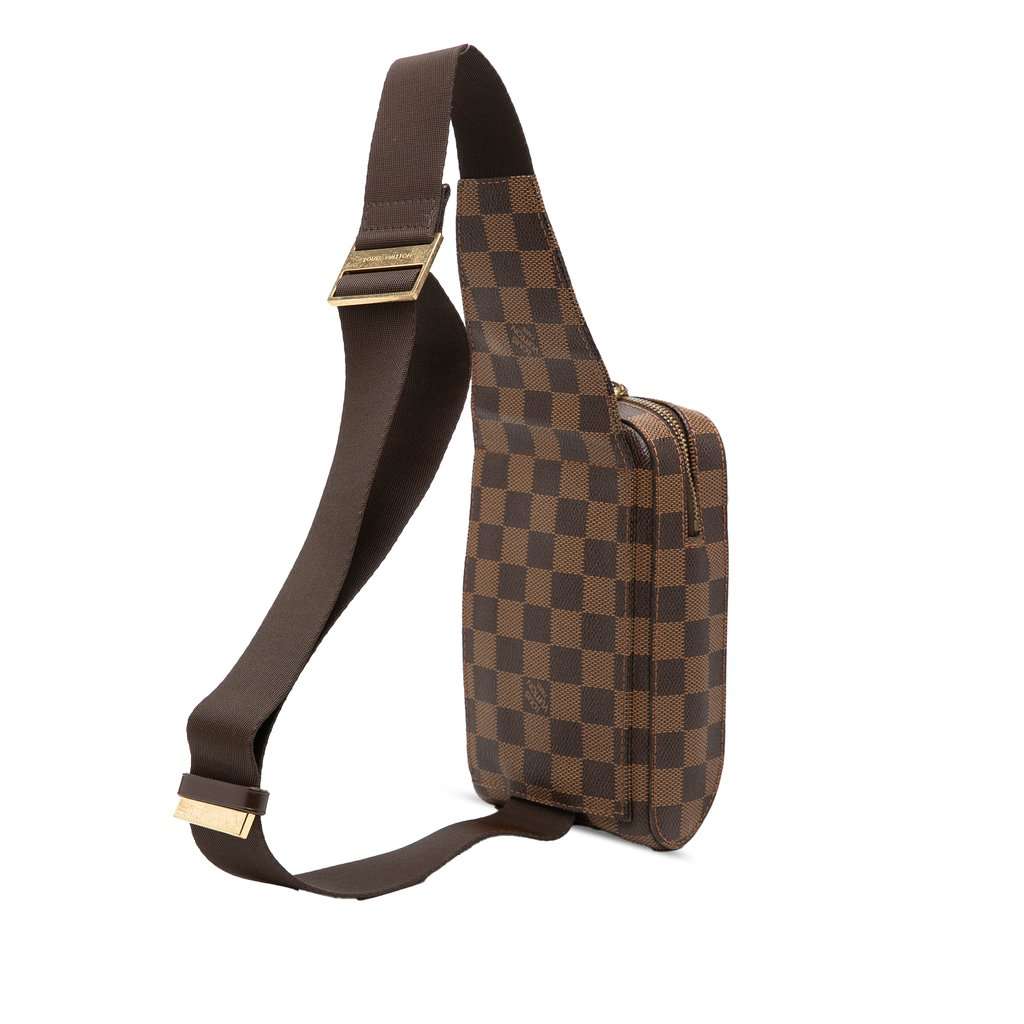 Louis Vuitton Damier Ebene Geronimos Brown Very good - Back View