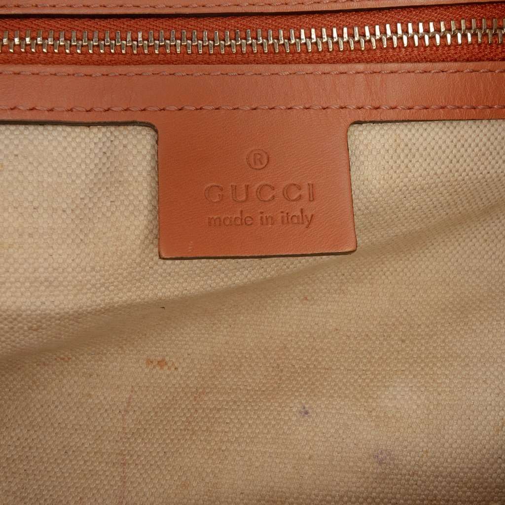 Gucci Medium GG Canvas Web Joy Boston Bag Beige Good condition - Box View
