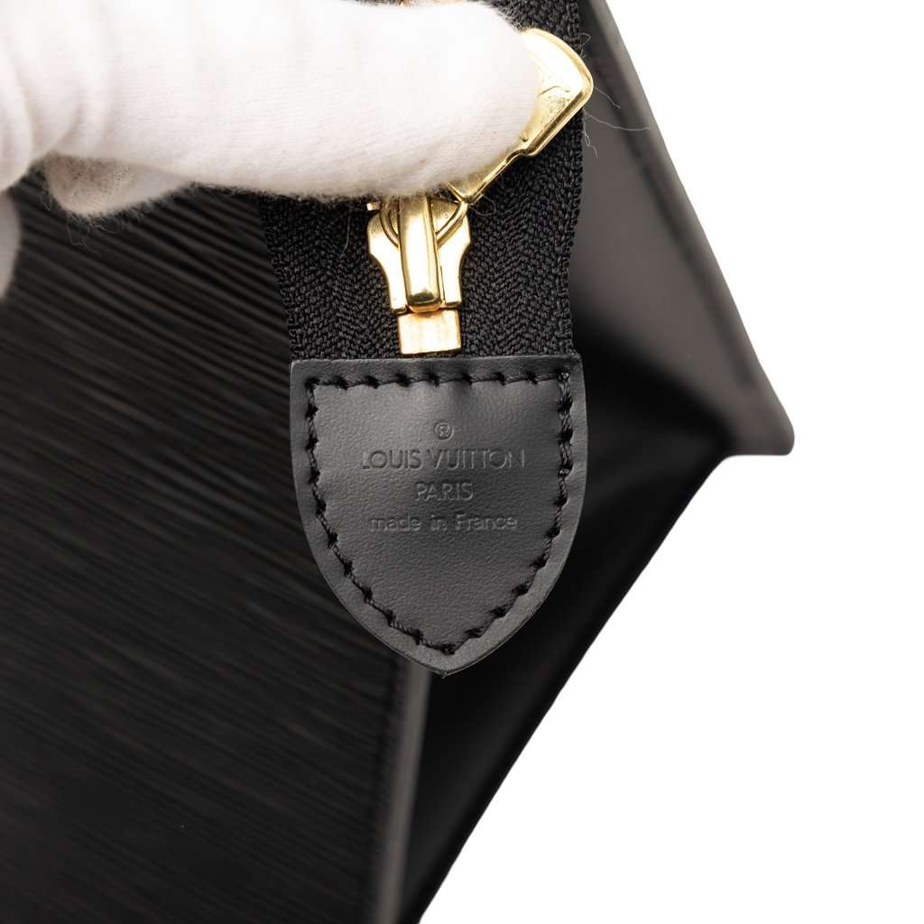 Louis Vuitton Epi Riviera Black Leather Very good condition - Box View
