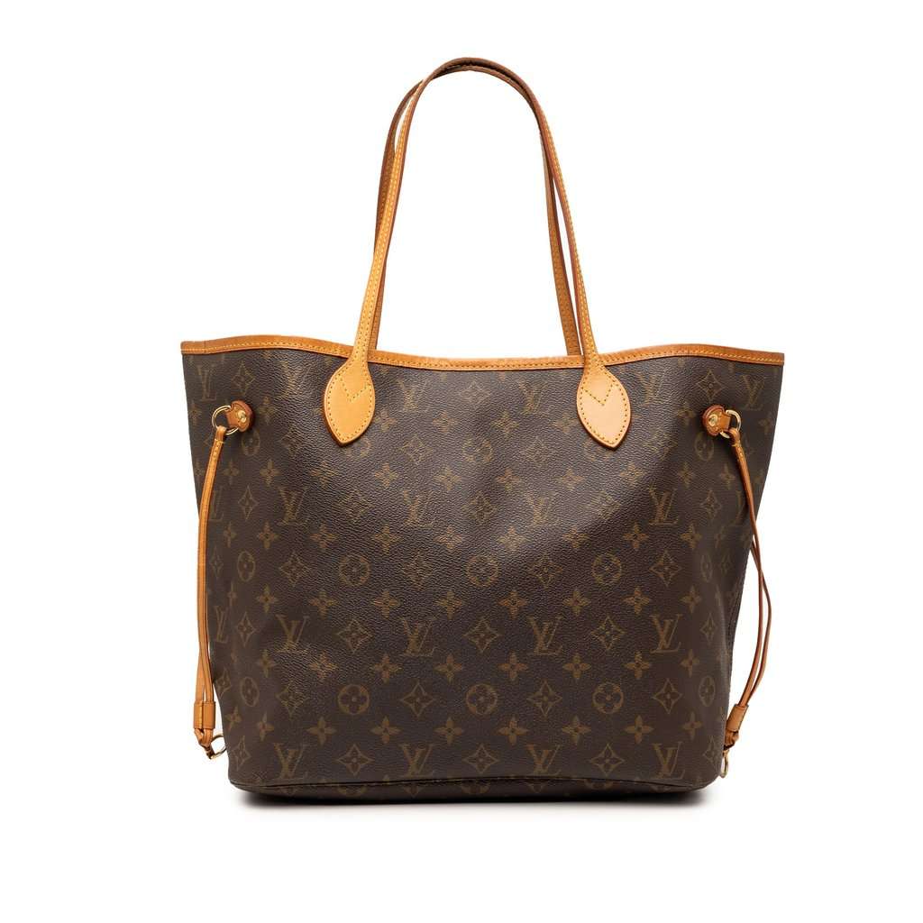 Louis Vuitton Monogram Neverfull MM Brown Very good condition - Front View