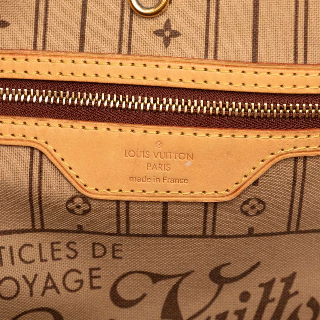 Louis Vuitton Monogram Neverfull MM Brown Very good condition - Box View