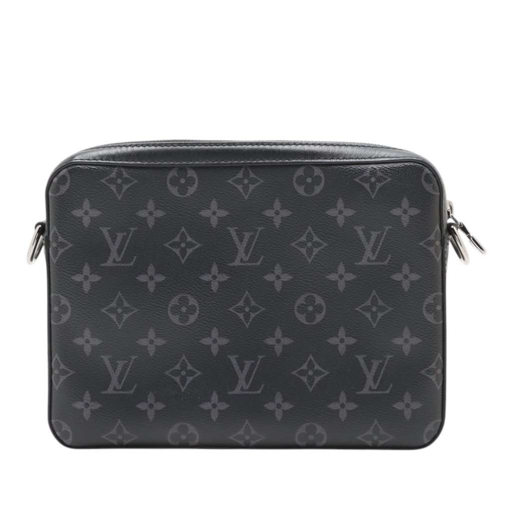 Louis Vuitton Monogram Eclipse Trio Messenger Black Very good condition - Model View