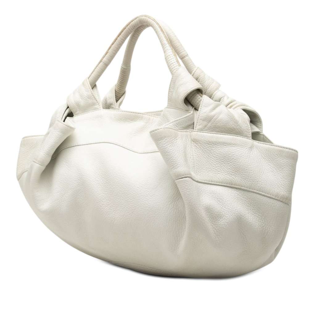 LOEWE Nappa Aire White Leather Very good condition - Back View