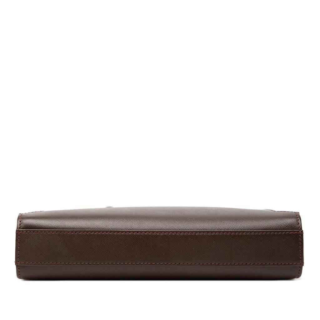 Burberry Leather Clutch Brown Leather Very good condition - Inside View