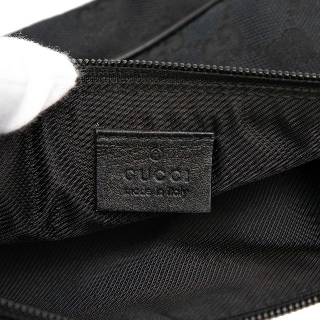 Gucci GG Canvas Boat Black Very good - Box View