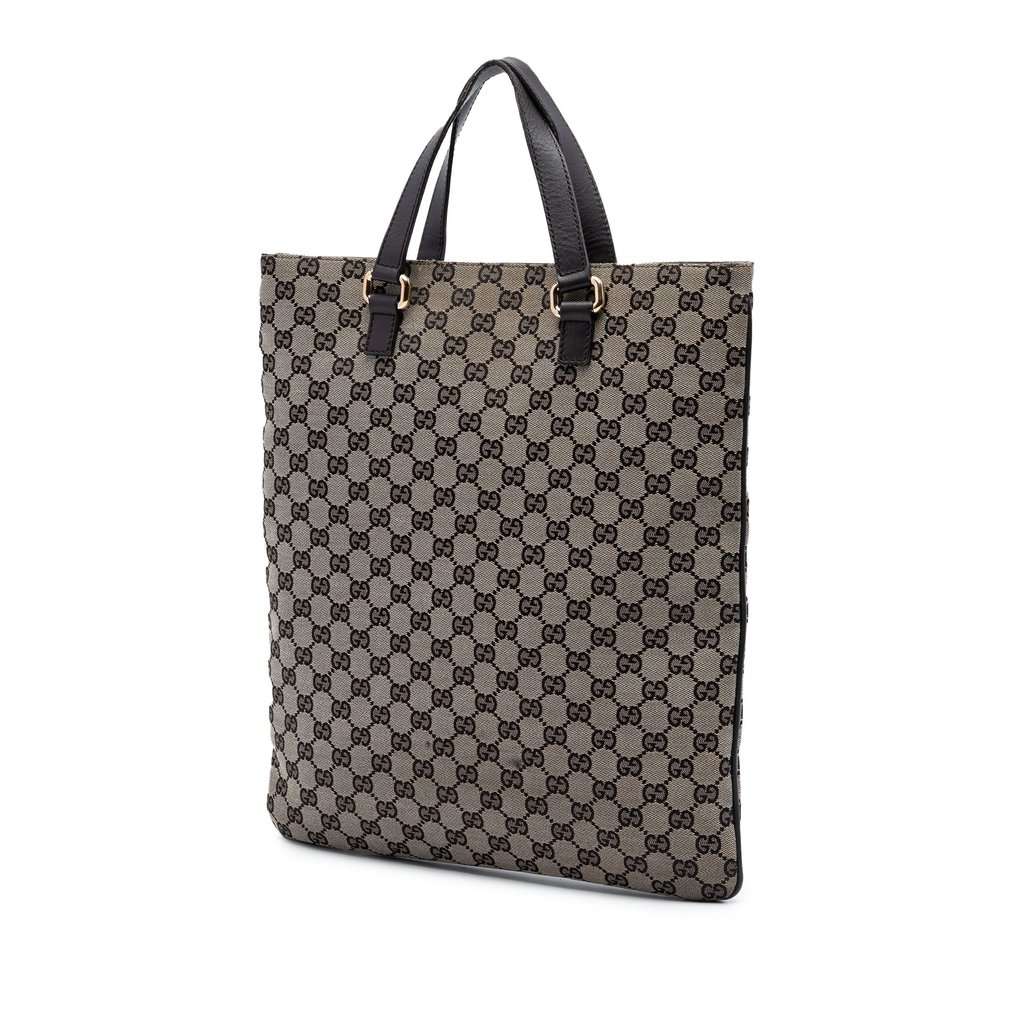 Gucci GG Canvas Tote Beige Very good condition - Back View