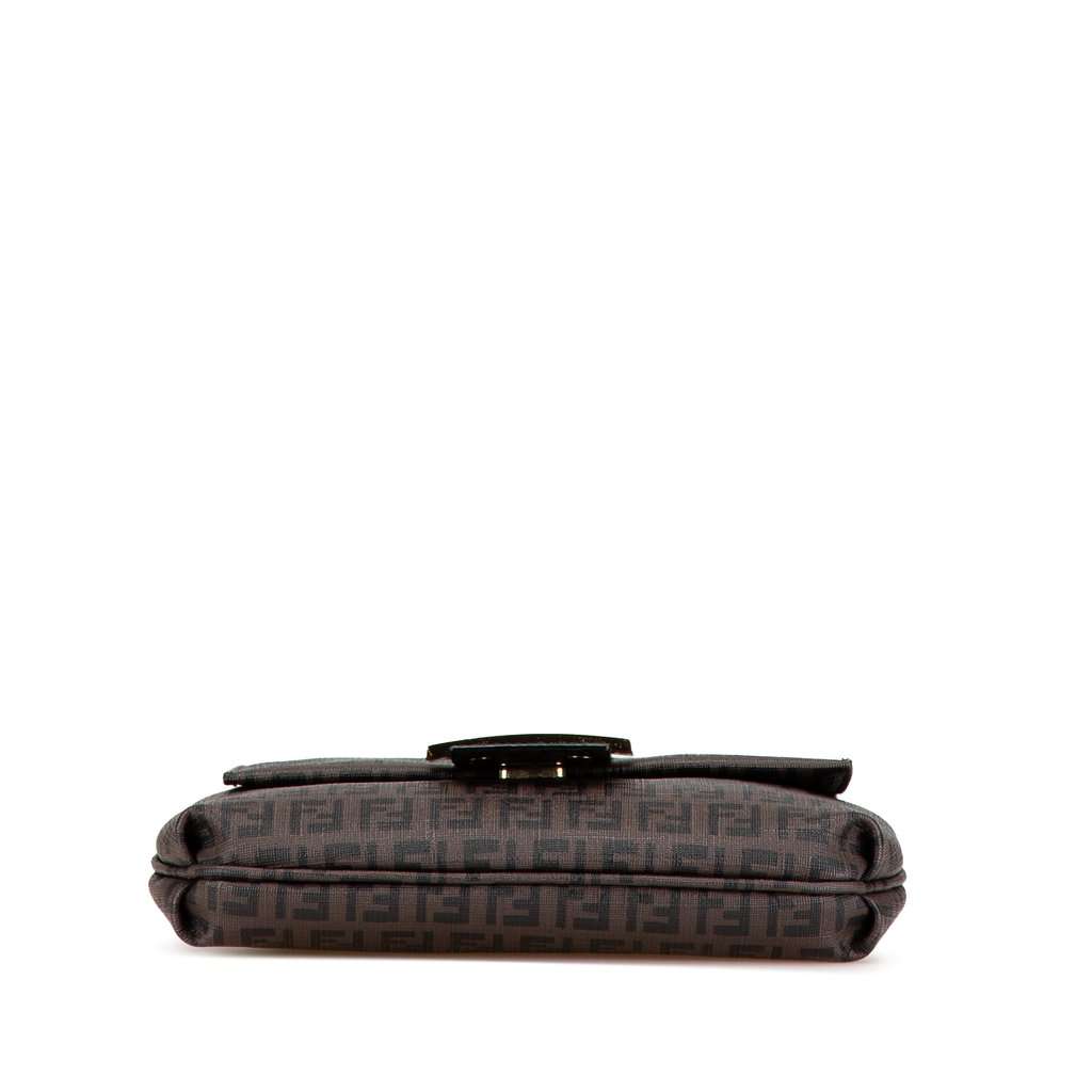 Fendi Zucchino Spalmati Crossbody Brown Very good - Inside View