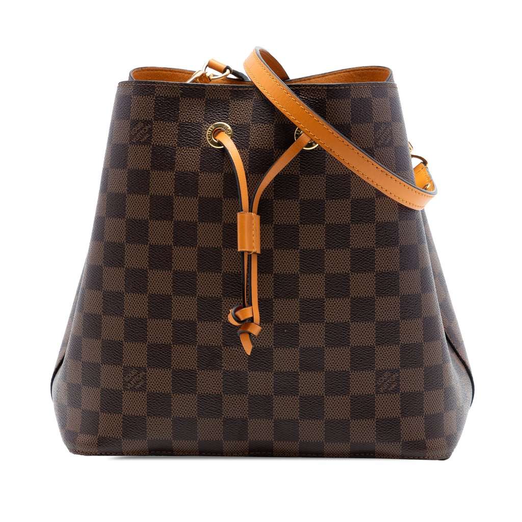 Louis Vuitton Damier Ebene Neonoe MM Brown Very good - Front View