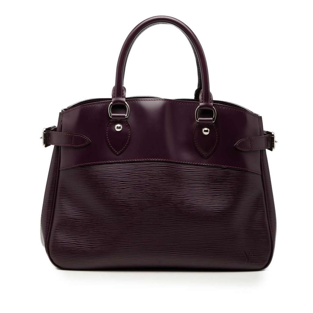Louis Vuitton Epi Passy PM Purple Leather Very good - Front View
