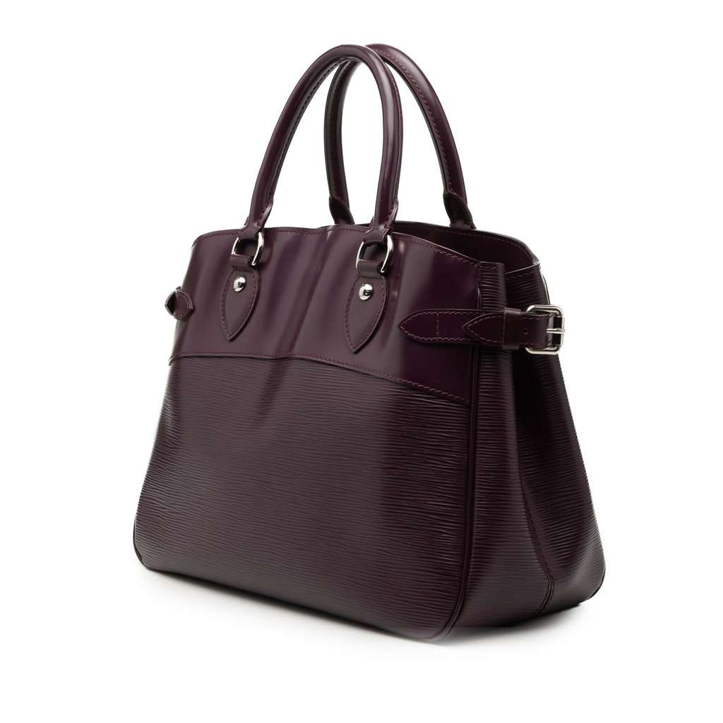 Louis Vuitton Epi Passy PM Purple Leather Very good - Back View