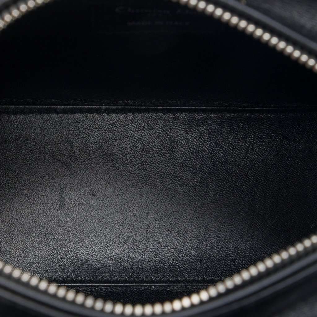 Dior Medium Pony Hair Leopard Print Lady Dior Brown Very good condition - Model View