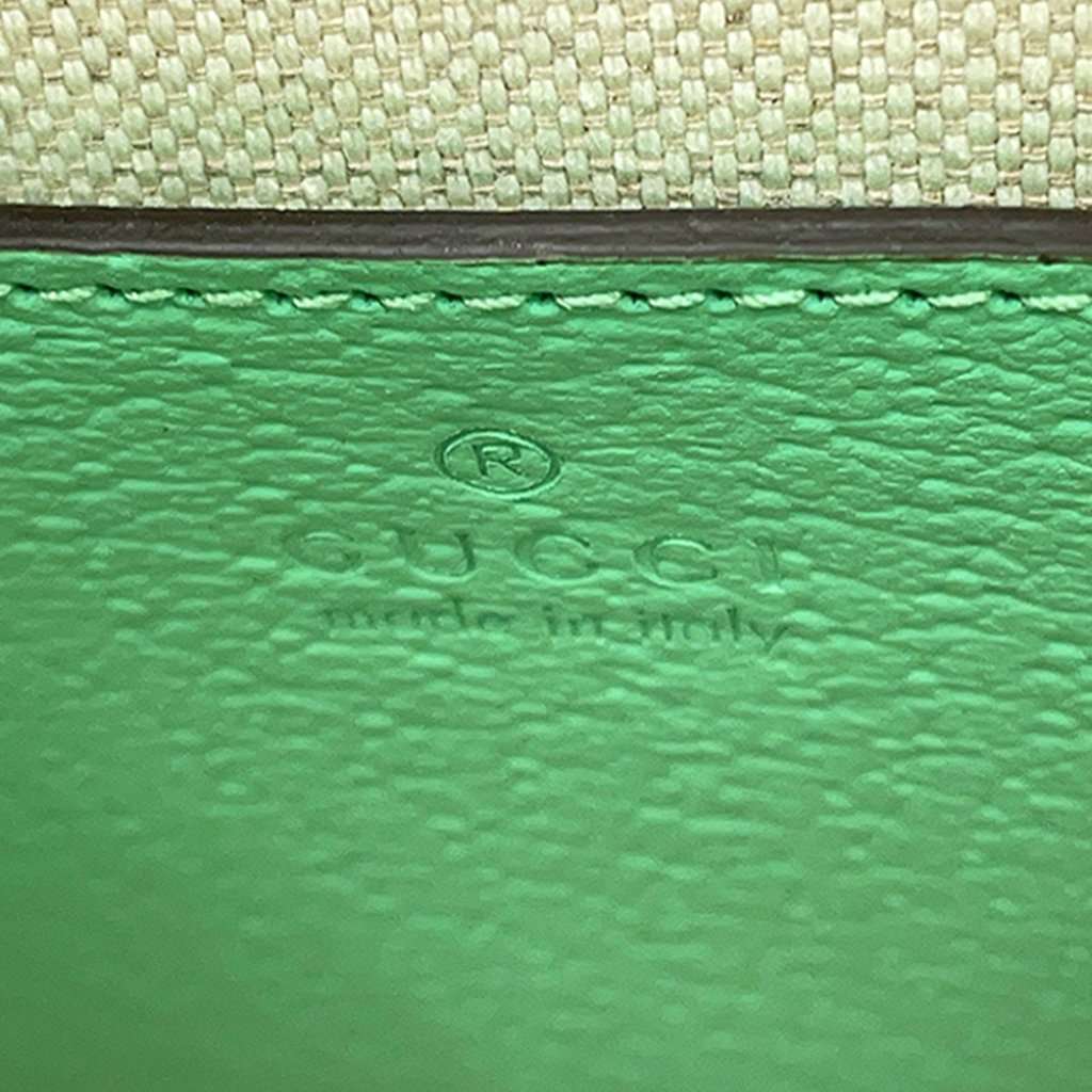 Gucci Mini Jumbo GG Canvas Interlocking G Satchel Beige Very good - Box View