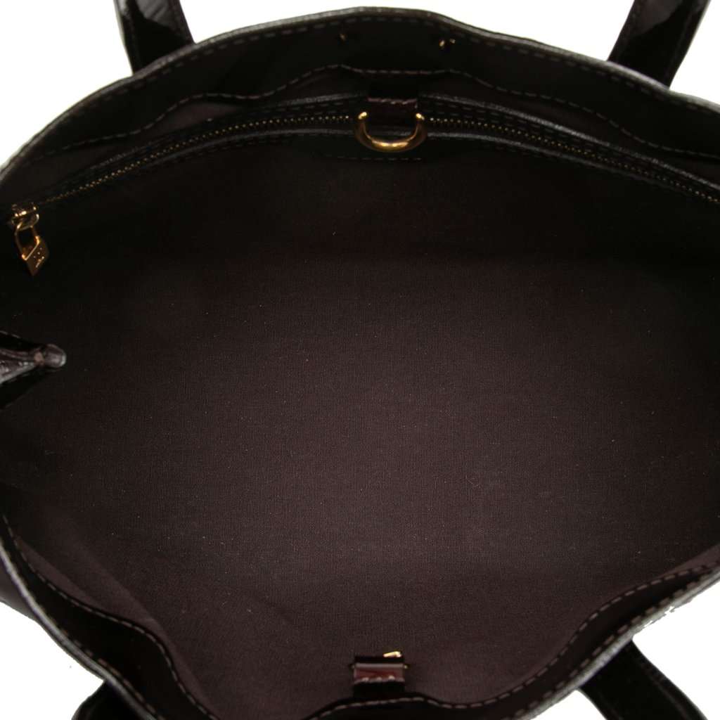 Louis Vuitton Monogram Vernis Wilshire PM Purple Leather Very good - Model View