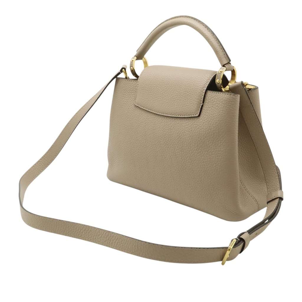 Louis Vuitton Taurillon Capucines BB Beige Leather Very good condition - Back View