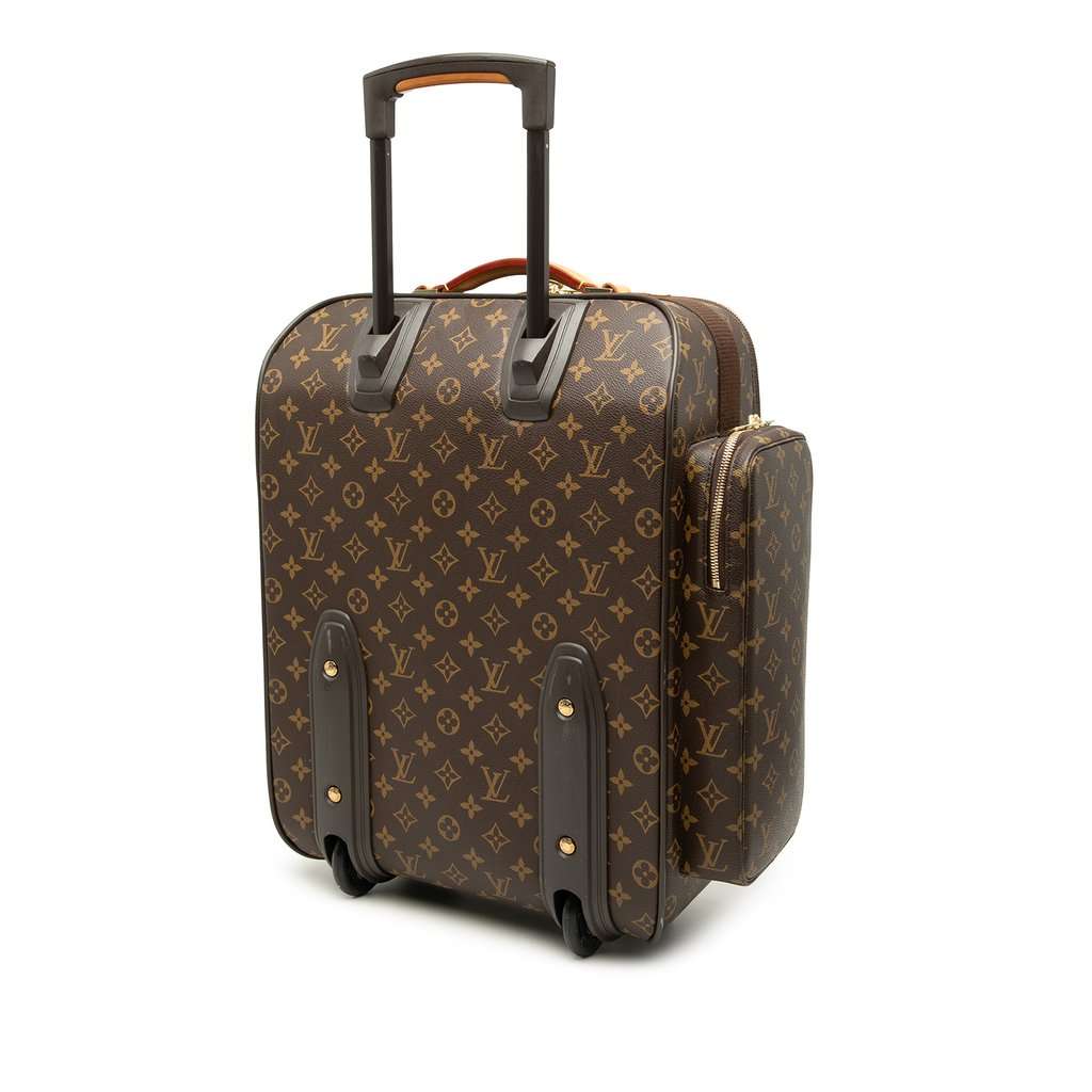 Louis Vuitton Monogram Bosphore 50 Trolley Brown Very good - Back View