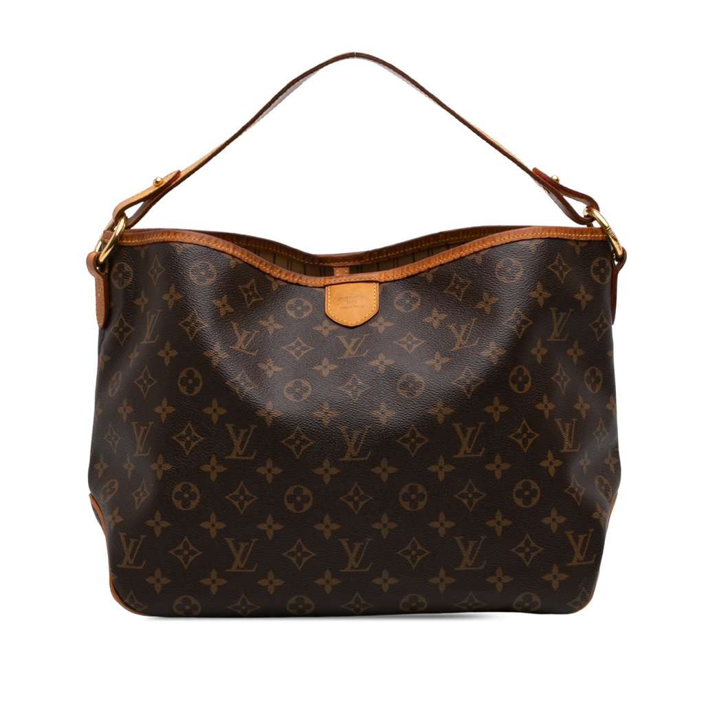Louis Vuitton Monogram Delightful MM Brown Good - Front View