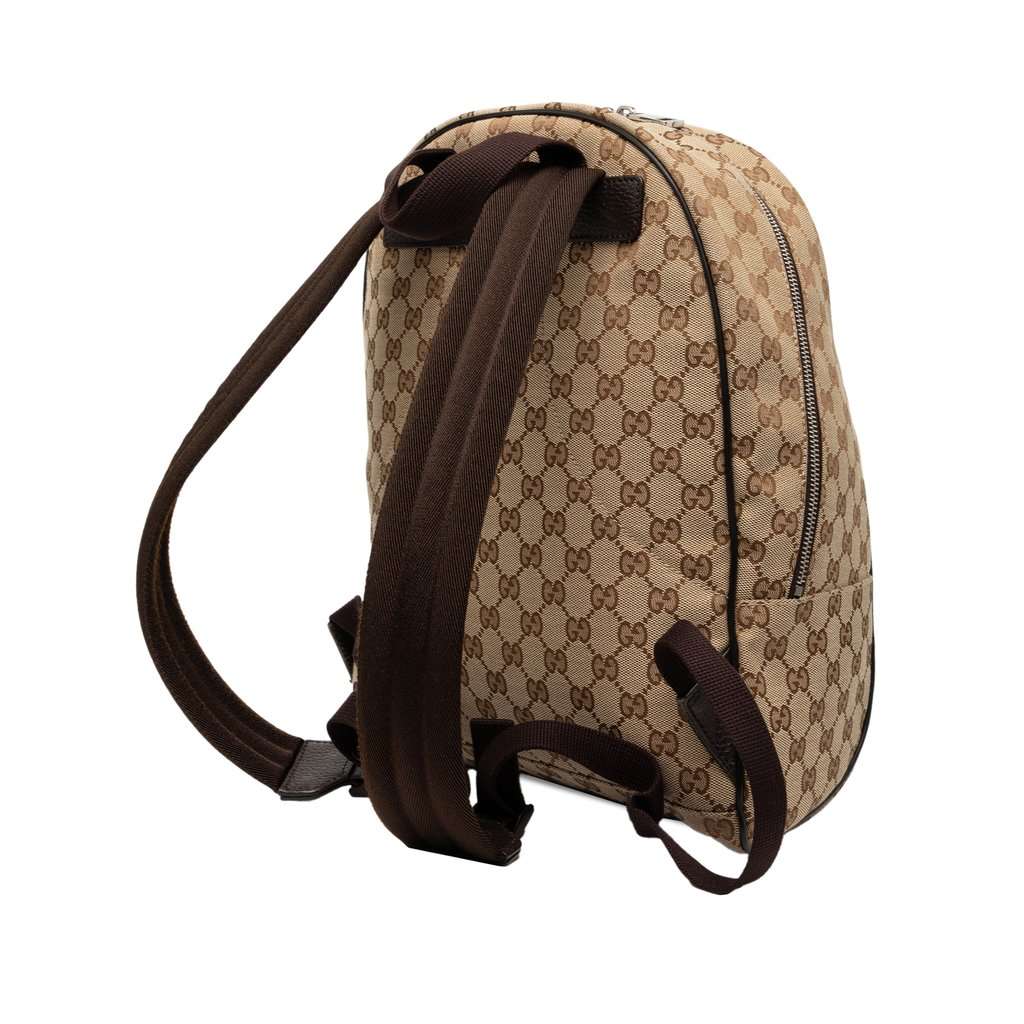 Gucci GG Canvas Backpack Beige Very good condition - Back View