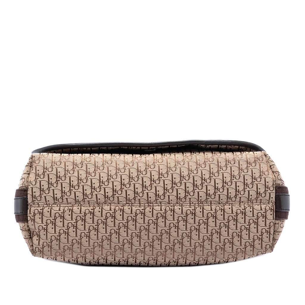 Dior Diorissimo Trotter Canvas Street Chic Crossbody Brown Very good condition - Inside View
