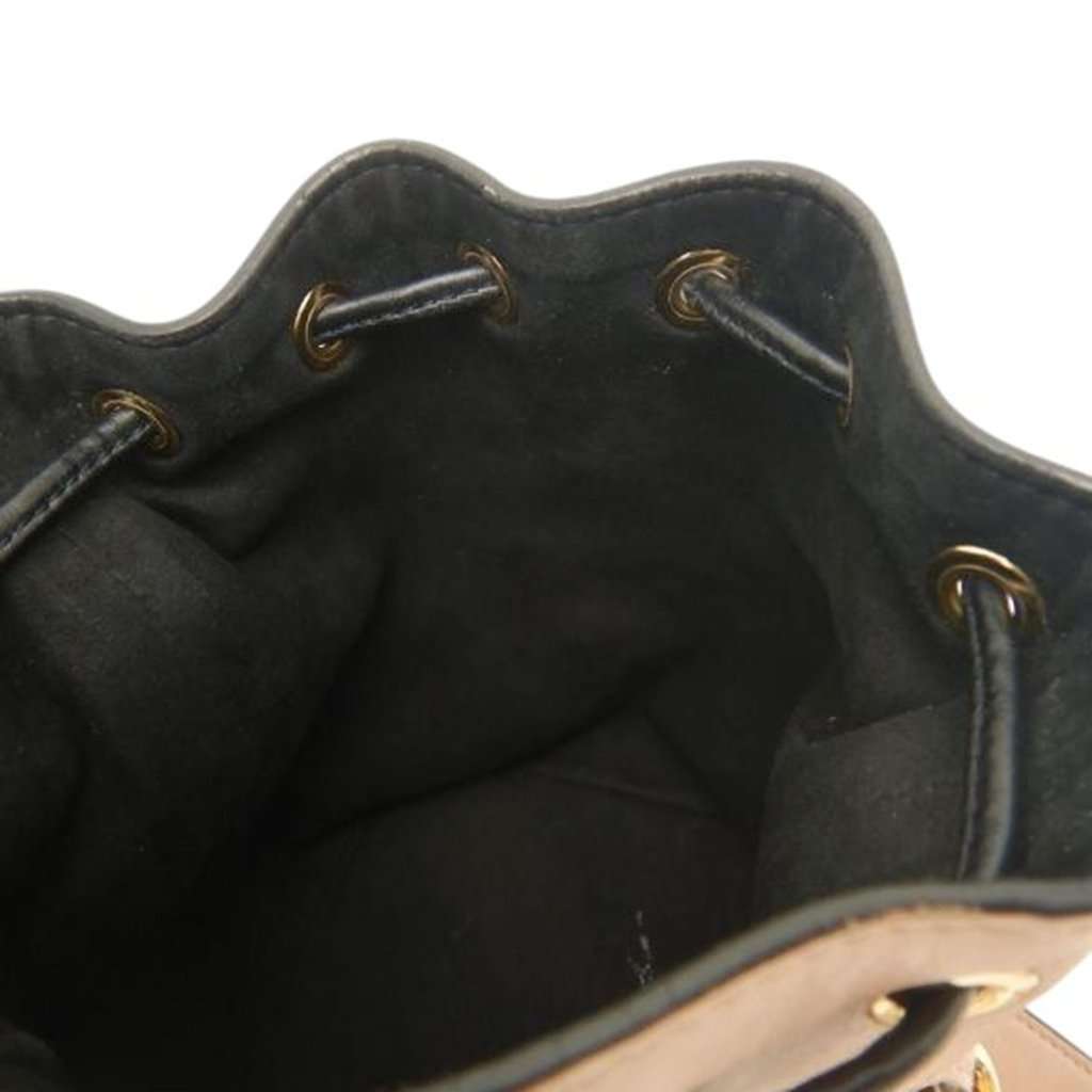 Fendi Mini Calfskin Mon Tresor Bucket Bag Brown Leather Very good - Box View