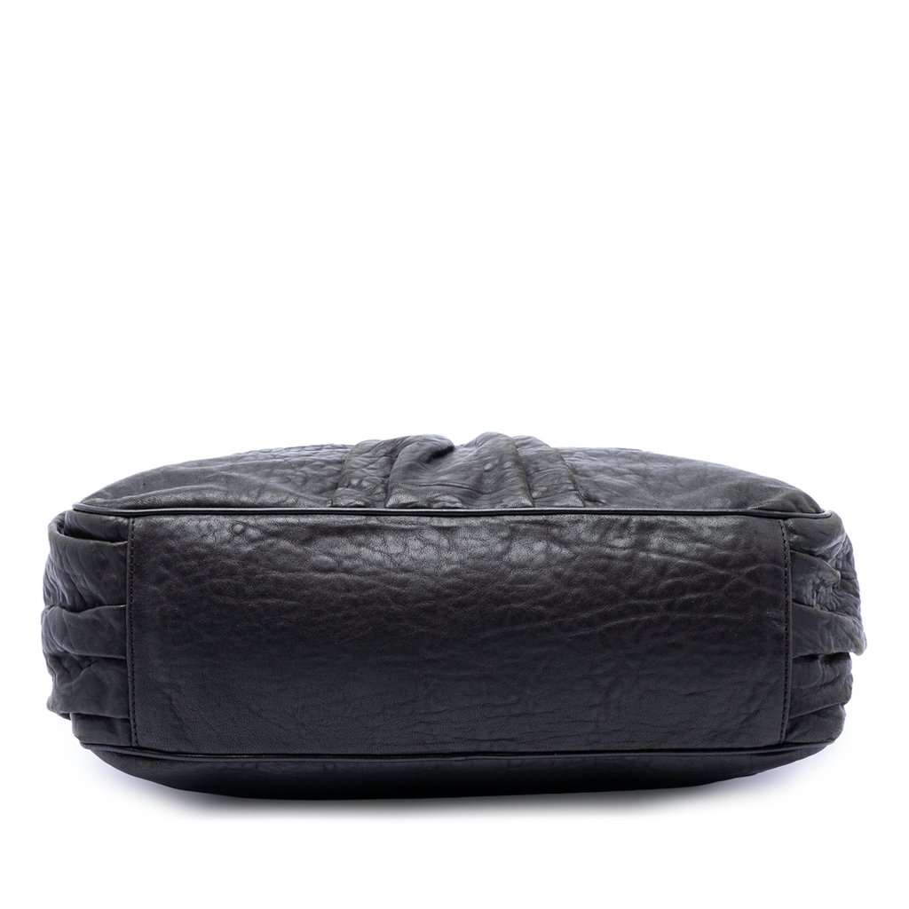 Fendi Large Leather Mia Crossbody Black Leather Very good - Inside View