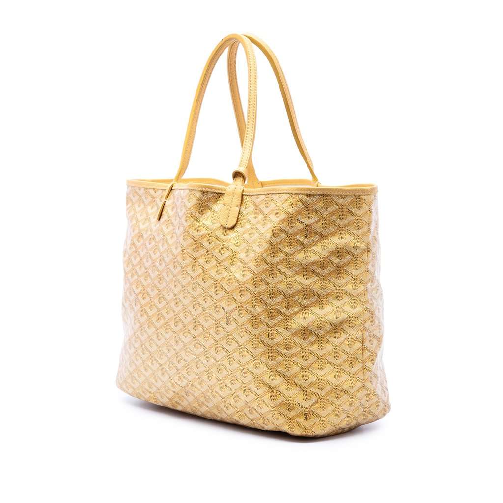 Goyard Special Edition Goyardine Precious Metal Saint Louis PM Gold Very good - Back View