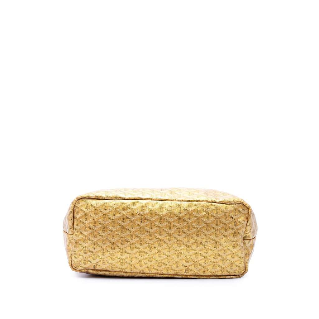 Goyard Special Edition Goyardine Precious Metal Saint Louis PM Gold Very good - Inside View