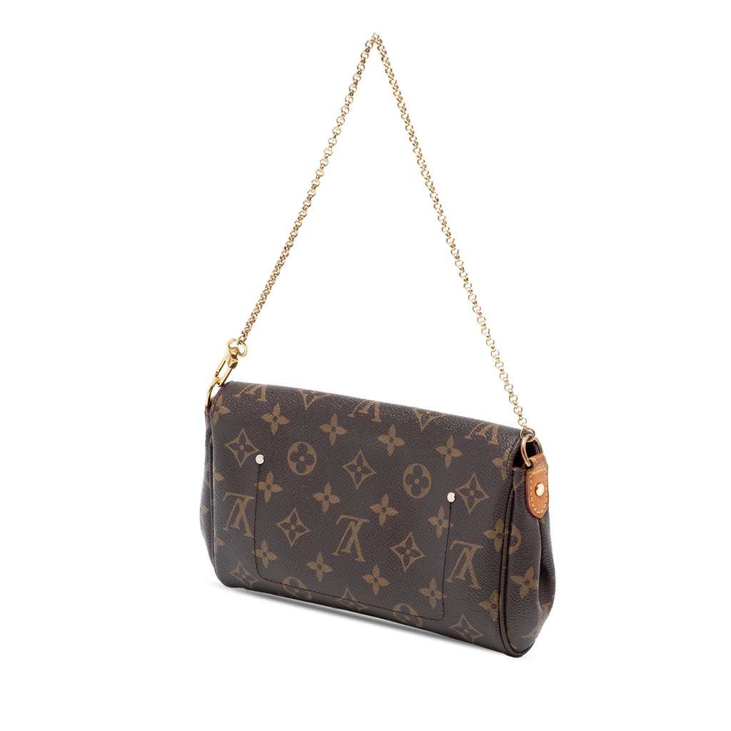 Louis Vuitton Monogram Favorite MM Brown Very good condition - Back View