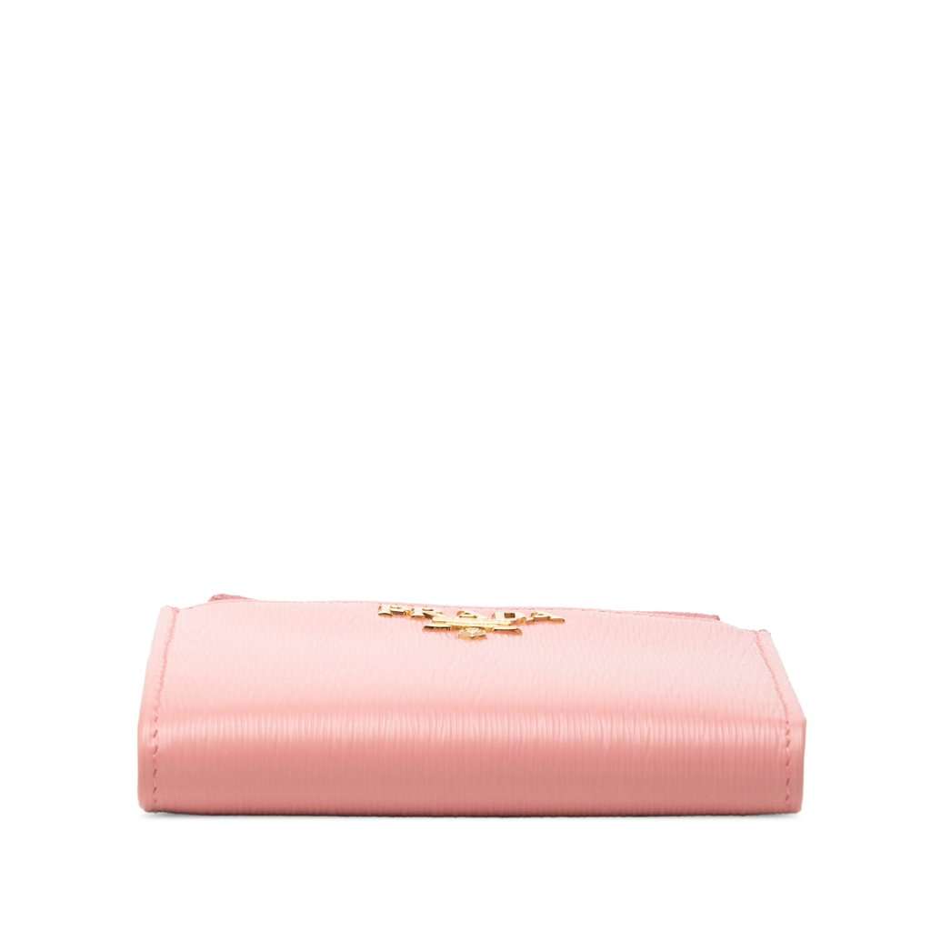 Prada Vitello Move Bifold Wallet Pink Leather Very good condition - Inside View