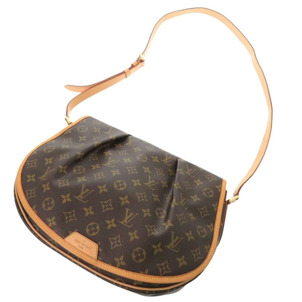 Louis Vuitton Monogram Menilmontant MM Brown Very good condition - Model View