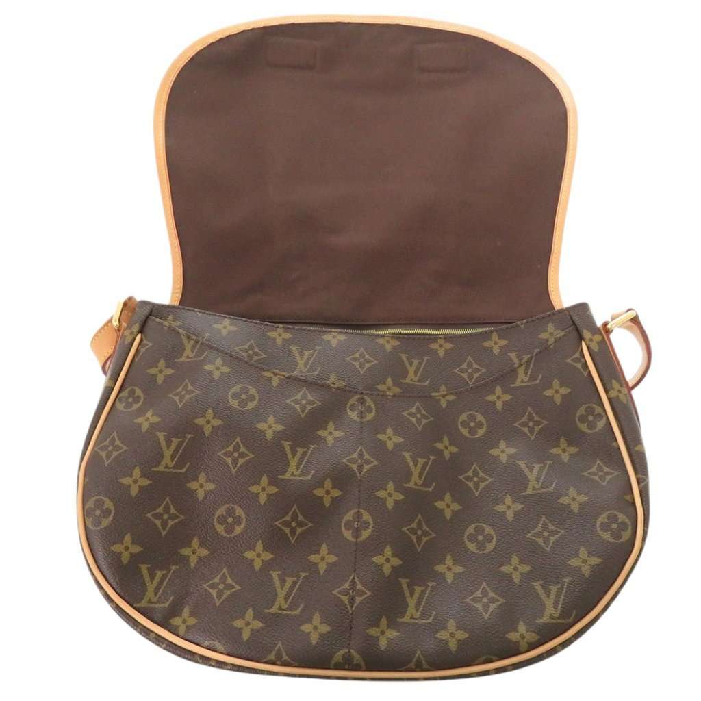 Louis Vuitton Monogram Menilmontant MM Brown Very good condition - Box View
