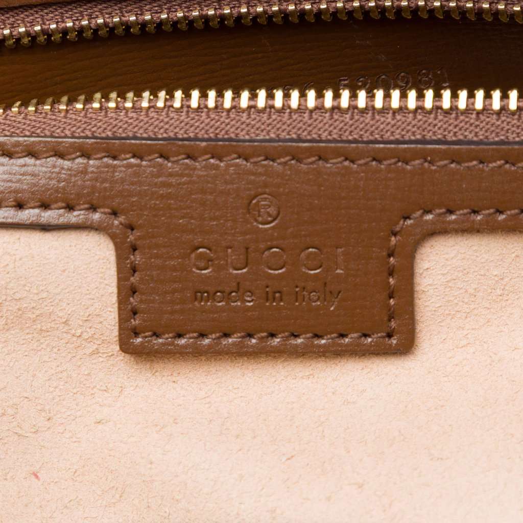Gucci Small GG Supreme Web Jackie 1961 Tote Beige Very good - Box View