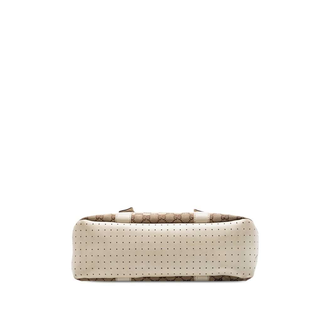 Gucci GG Canvas Tote Beige Very good - Inside View