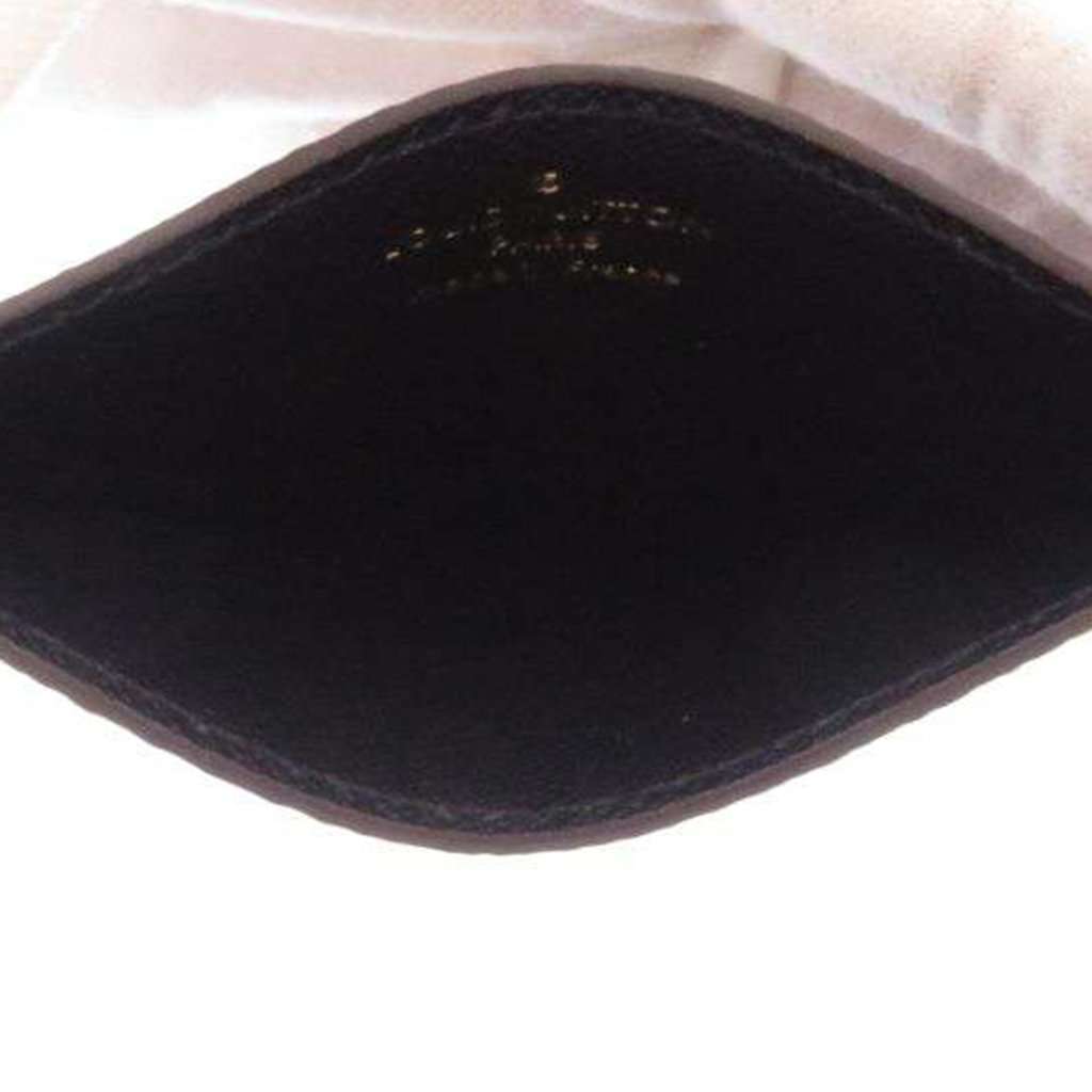 Louis Vuitton Monogram Reverse Card Holder Brown Very good - Model View