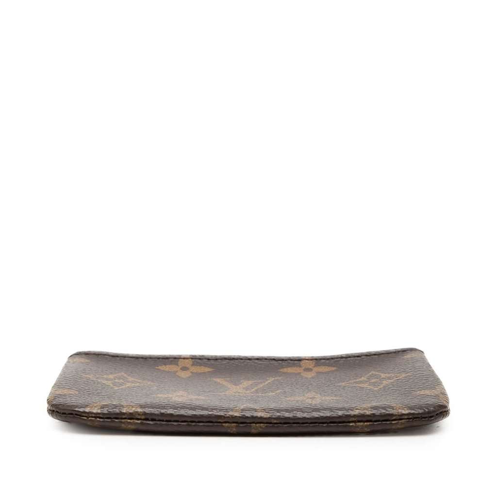 Louis Vuitton Monogram Pochette Cles Brown Leather Very good condition - Inside View
