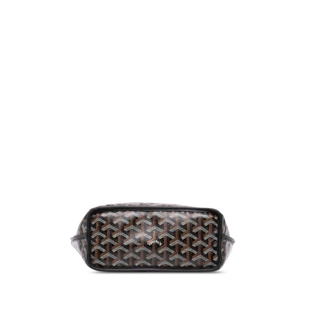 Goyard Mini Goyardine Reversible Anjou Black Good - Inside View