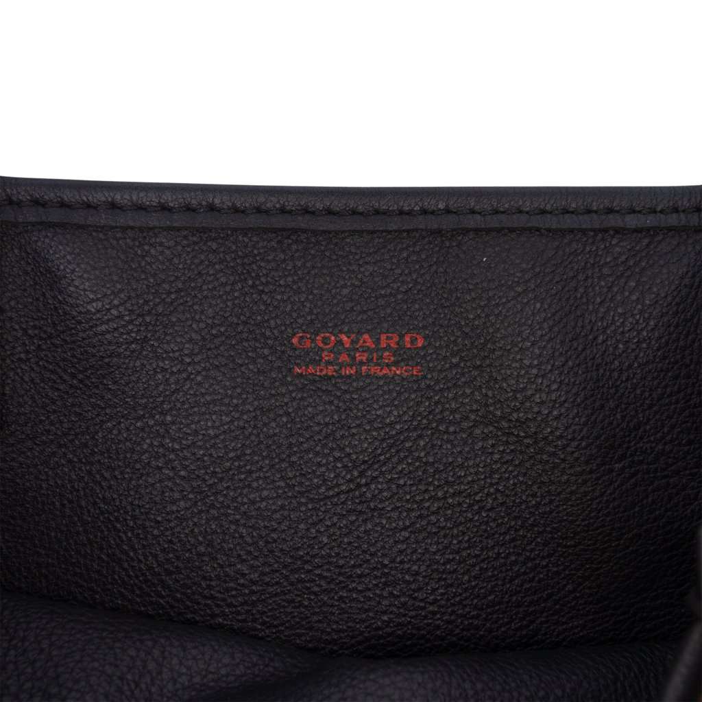 Goyard Mini Goyardine Reversible Anjou Black Good - Box View