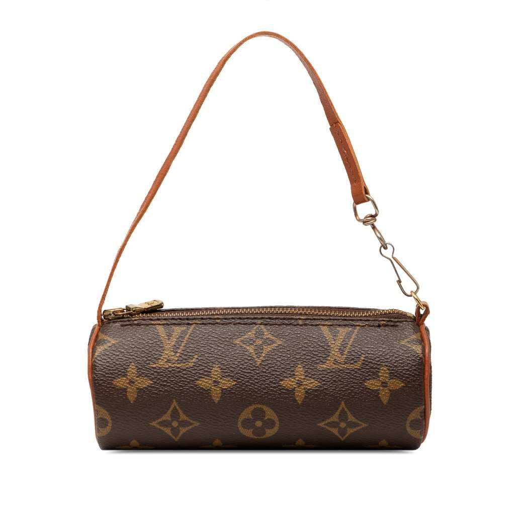 Louis Vuitton Monogram Papillon Pochette Brown Very good - Front View