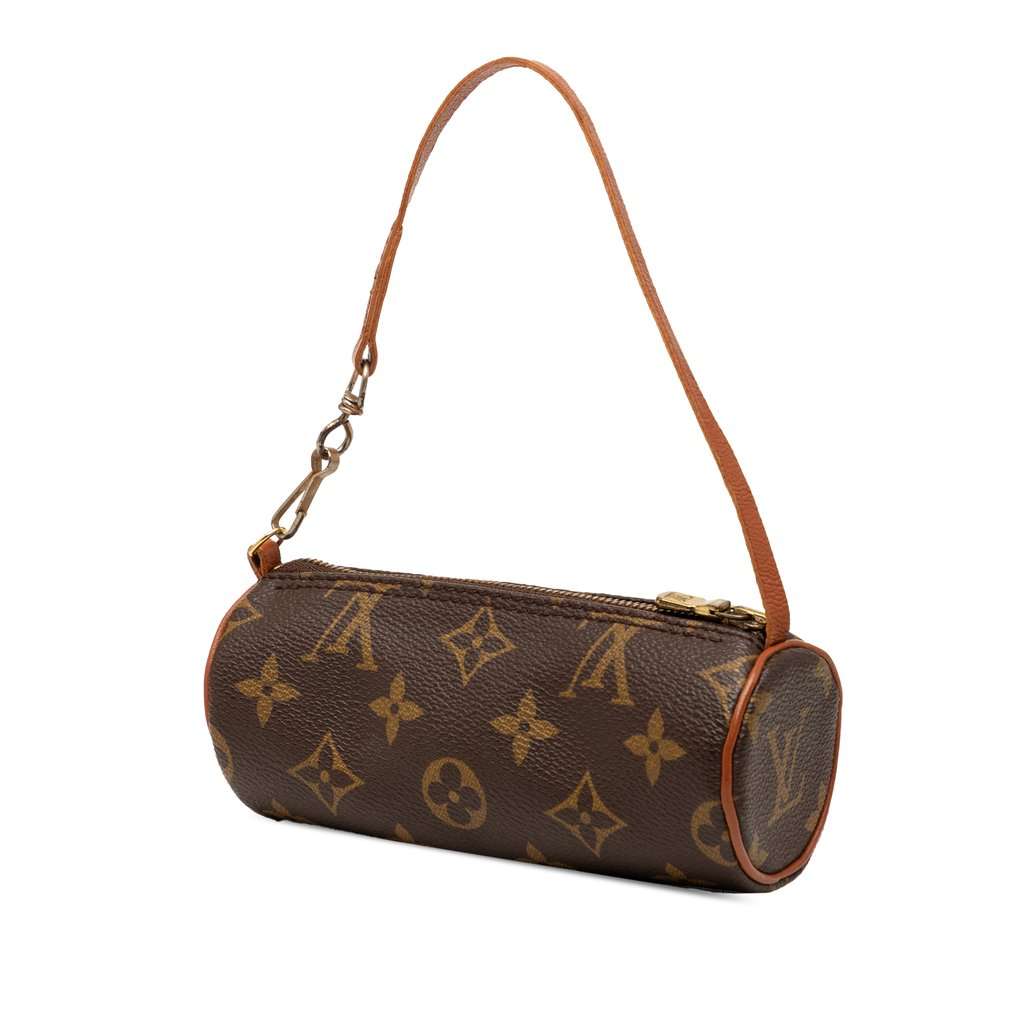 Louis Vuitton Monogram Papillon Pochette Brown Very good - Back View