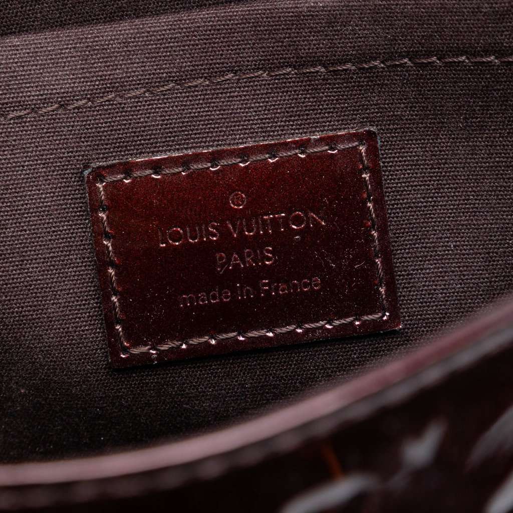 Louis Vuitton Monogram Vernis Rodeo Drive Purple Leather Very good condition - Box View