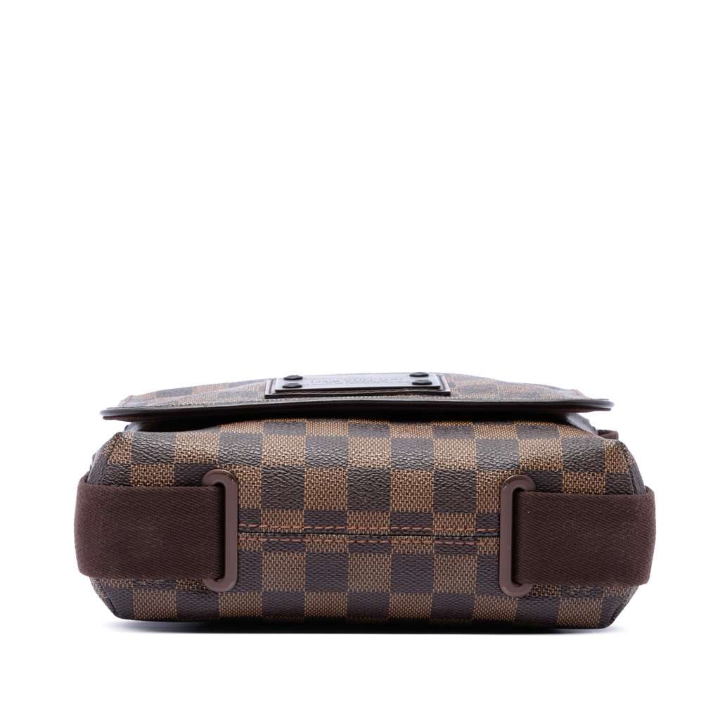 Louis Vuitton Damier Ebene Brooklyn PM Brown Very good - Inside View