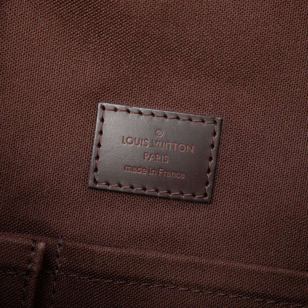 Louis Vuitton Damier Ebene Brooklyn PM Brown Very good - Box View