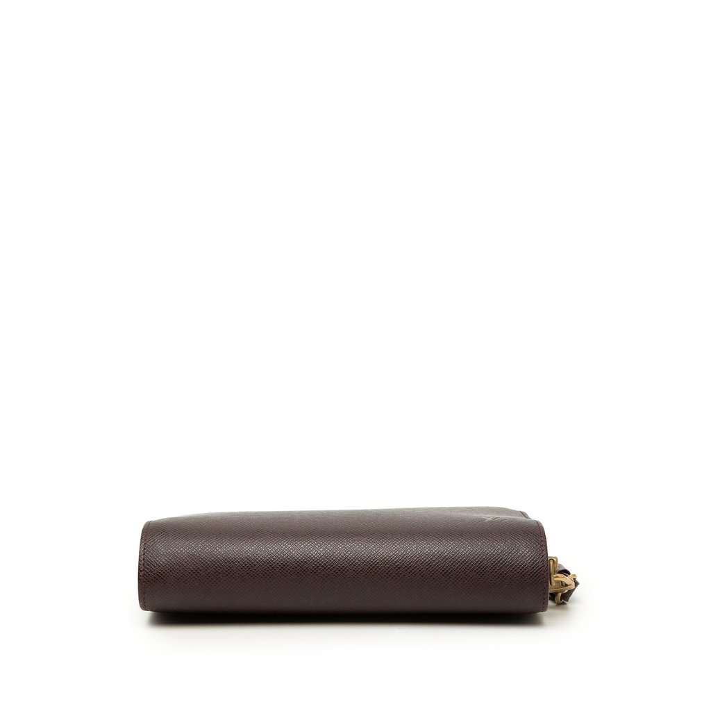 Louis Vuitton Taiga Pochette Baikal Brown Leather Good - Inside View